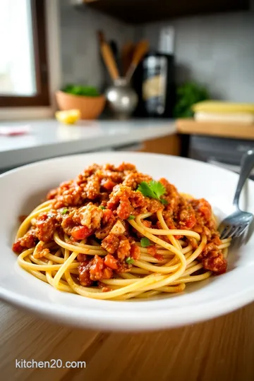 Easy Chicken Mince Bolognese steps