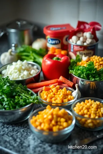 Easy Quorn Chilli Con Carne ingredients