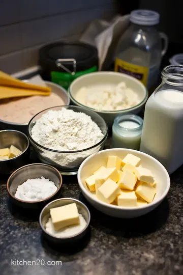 Fluffy Buttermilk Biscuits – A Southern Delight ingredients
