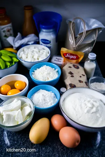 Fluffy Cottage Cheese Pancakes: A Protein-Packed Breakfast Delight ingredients