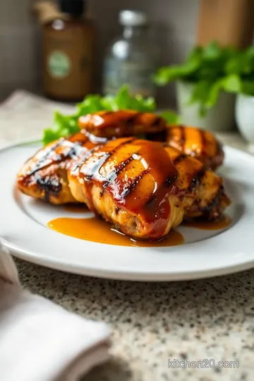 Grilled Chicken with Honey Bourbon Sauce steps