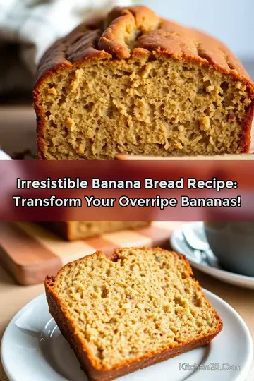 Irresistible Banana Bread Recipe: Transform Your Overripe Bananas!