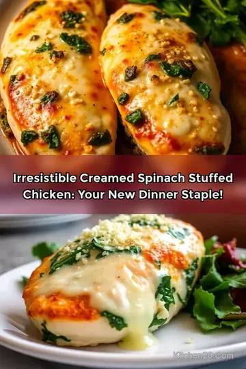 Irresistible Creamed Spinach Stuffed Chicken: Your New Dinner Staple!