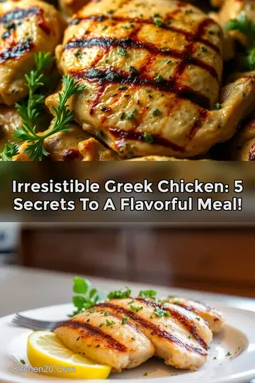 Irresistible Greek Chicken: 5 Secrets to a Flavorful Meal!