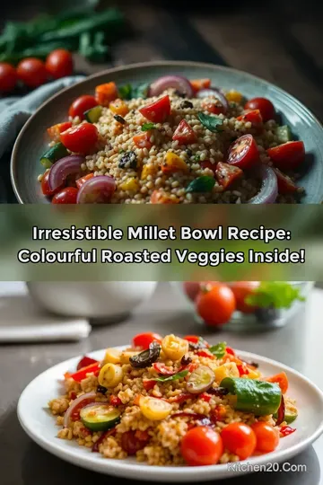 Irresistible Millet Bowl Recipe: Colourful Roasted Veggies Inside!