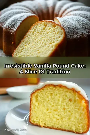 Irresistible Vanilla Pound Cake: A Slice of Tradition