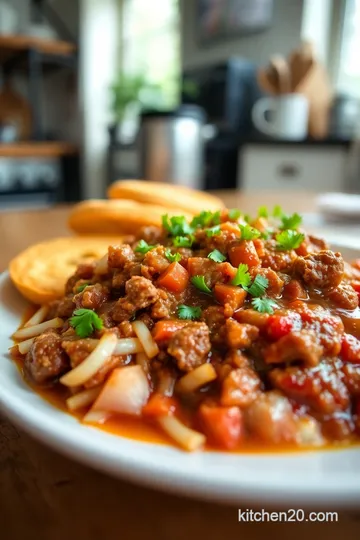 Leftover Roast Beef Chili steps