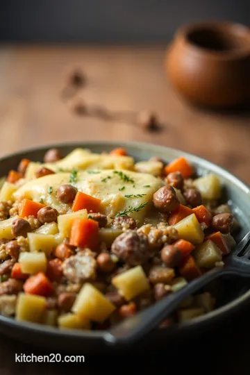 Leftover Roast Lamb Shepherd s Pie presentation