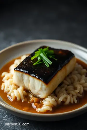 Miso-Glazed Black Cod: A Taste of Nobu presentation