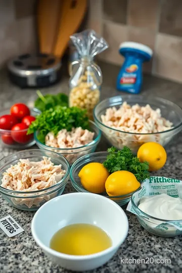 Delicious Chicken Salad Recipe ingredients