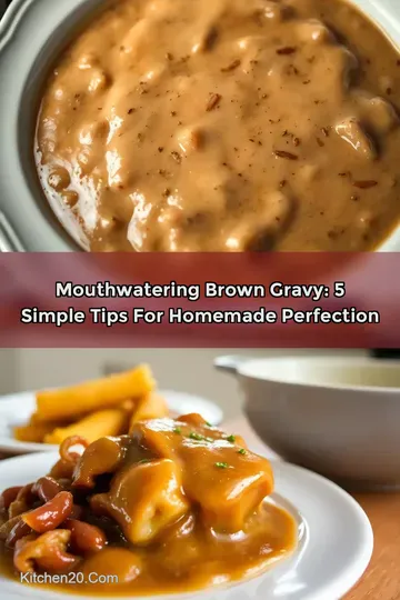 Mouthwatering Brown Gravy: 5 Simple Tips For Homemade Perfection