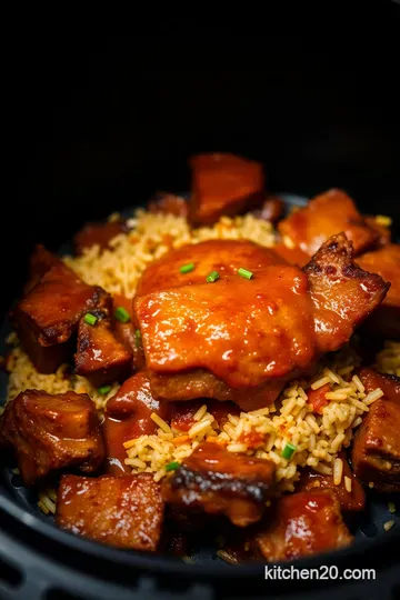 Perfectly Reheated Ribs in the Air Fryer: Juicy Tender and Full of Flavour! presentation