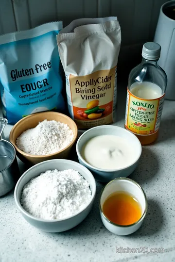 Quick & Easy Gluten Free Soda Bread ingredients