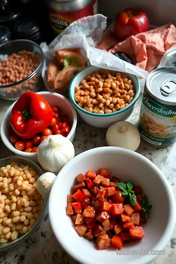 Rustic Cowboy Beans: A Hearty Western Comfort Dish ingredients