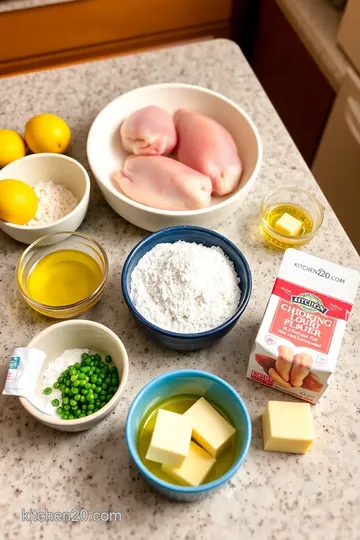 Sautéed Chicken with Zesty Lemon Sauce ingredients