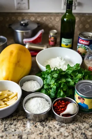 Savory Spaghetti Squash: A Delightful Twist on Pasta Night! ingredients