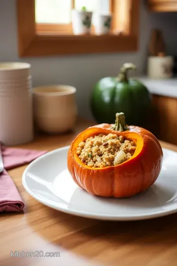 Savory Stuffed Pumpkin: Autumn’s Bright and Flavorful Delight steps