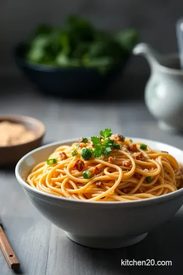 Sesame Noodles: A Blissful Bowl of Flavor presentation