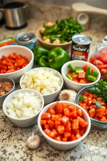 Maryland Crab Soup ingredients