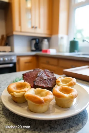 Simple Roast Beef and Mini Yorkshire Puddings steps