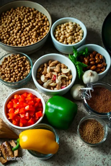 Spicy Black Eyed Pea and Spinach Stew: A Hearty Southern Comfort ingredients
