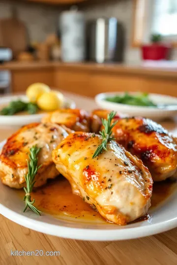 Succulent Oven-Roasted Chicken Thighs with Herb Garlic Crust steps