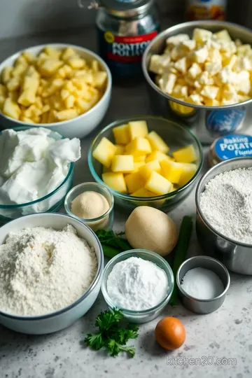 Traditional Irish Boxty: A Potato Pancake Delight ingredients