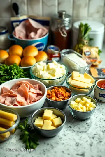 Tropical Hawaiian Roll Sliders: A Bite-Sized Paradise ingredients