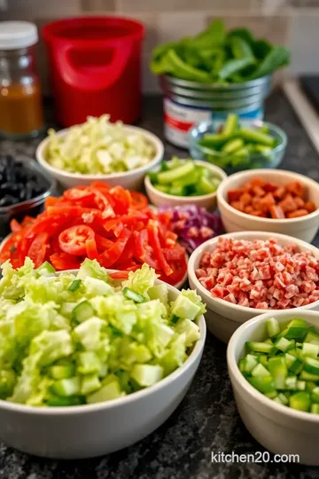 Ultimate McAlister s Italian Chopped Salad ingredients