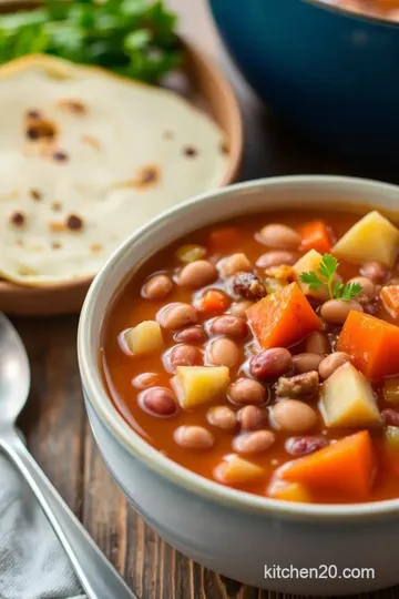 Upstate Pennsylvania Bean Soup presentation