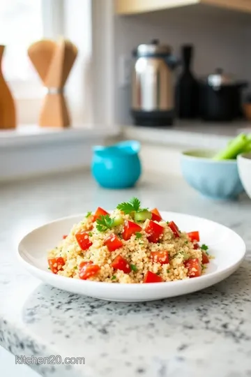 Baller Stem Quinoa Salad steps