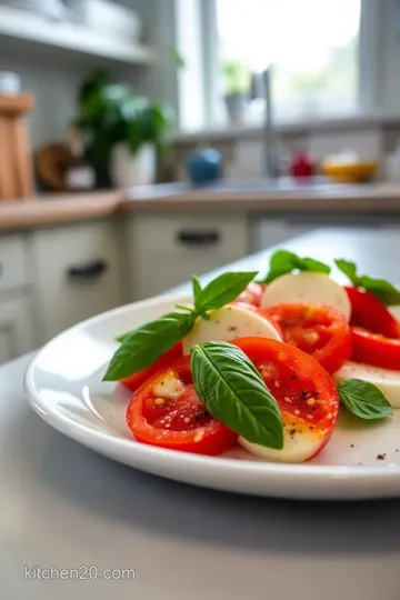 Wide angle macro photography chef: 5 Easy Ways to Create a Stunning Caprese Salad! steps