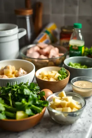 Zesty Green Curry Chicken: A Taste of Thailand at Home ingredients