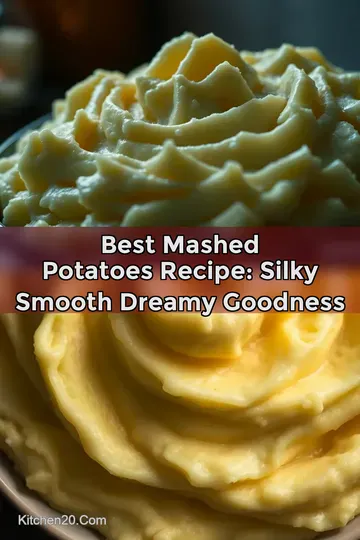 Best Mashed Potatoes Recipe: Silky Smooth Dreamy Goodness : PIN FOR LATER Best Mashed Potatoes Recipe: Silky Smooth Dreamy Goodness