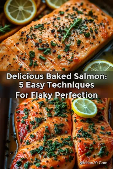 Delicious Baked Salmon: 5 Easy Techniques for Flaky Perfection : PIN FOR LATER Delicious Baked Salmon: 5 Easy Techniques for Flaky Perfection