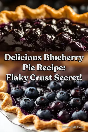 Delicious Blueberry Pie Recipe: Flaky Crust Secret! : PIN FOR LATER Delicious Blueberry Pie Recipe: Flaky Crust Secret!