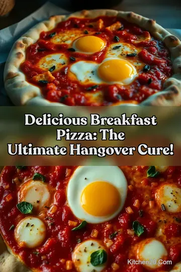 Delicious Breakfast Pizza: The Ultimate Hangover Cure! : PIN FOR LATER Delicious Breakfast Pizza: The Ultimate Hangover Cure!