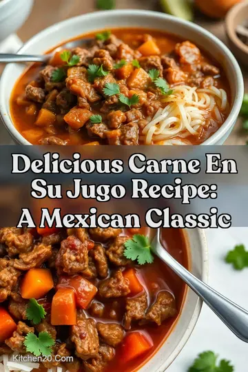 Delicious Carne en su Jugo Recipe: A Mexican Classic : PIN FOR LATER Delicious Carne en su Jugo Recipe: A Mexican Classic