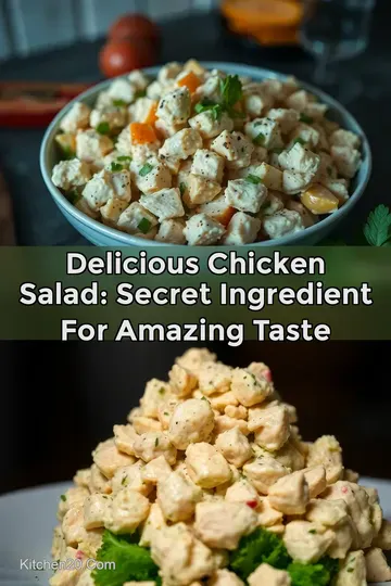 Delicious Chicken Salad: Secret Ingredient for Amazing Taste : PIN FOR LATER Delicious Chicken Salad: Secret Ingredient for Amazing Taste
