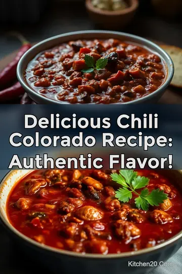 Delicious Chili Colorado Recipe: Authentic Flavor! : PIN FOR LATER Delicious Chili Colorado Recipe: Authentic Flavor!