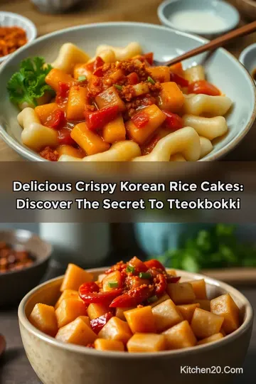Delicious Crispy Korean Rice Cakes: Discover the Secret to Tteokbokki : PIN FOR LATER Delicious Crispy Korean Rice Cakes: Discover the Secret to Tteokbokki
