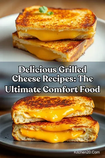 Delicious Grilled Cheese Recipes: The Ultimate Comfort Food : PIN FOR LATER Delicious Grilled Cheese Recipes: The Ultimate Comfort Food