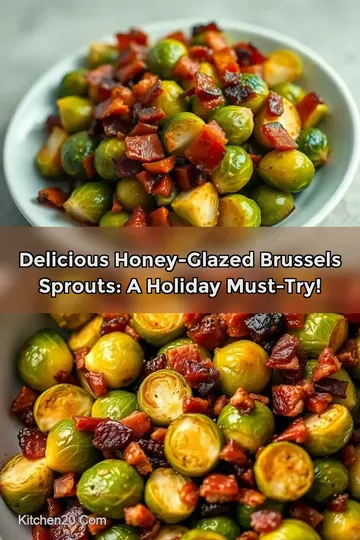 Delicious Honey-Glazed Brussels Sprouts: A Holiday Must-Try! : PIN FOR LATER Delicious Honey-Glazed Brussels Sprouts: A Holiday Must-Try!