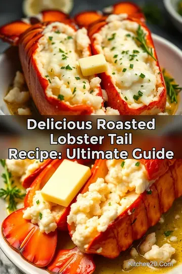 Delicious Roasted Lobster Tail Recipe: Ultimate Guide : PIN FOR LATER Delicious Roasted Lobster Tail Recipe: Ultimate Guide