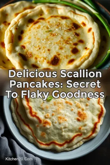 Delicious Scallion Pancakes: Secret To Flaky Goodness : PIN FOR LATER Delicious Scallion Pancakes: Secret To Flaky Goodness