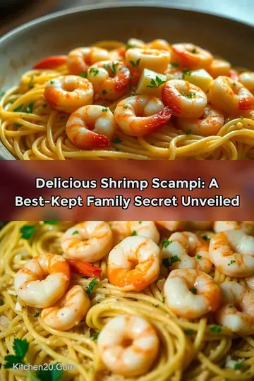 Delicious Shrimp Scampi: A Best-Kept Family Secret Unveiled : PIN FOR LATER Delicious Shrimp Scampi: A Best-Kept Family Secret Unveiled