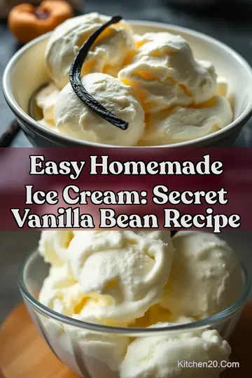 Easy Homemade Ice Cream: Secret Vanilla Bean Recipe : PIN FOR LATER Easy Homemade Ice Cream: Secret Vanilla Bean Recipe