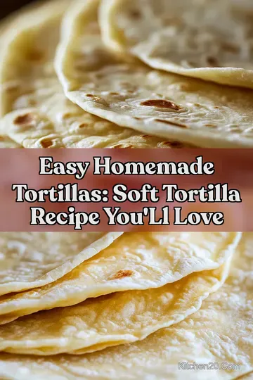 Easy Homemade Tortillas: Soft Tortilla Recipe You' ll Love : PIN FOR LATER Easy Homemade Tortillas: Soft Tortilla Recipe You' ll Love