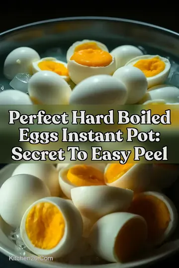 Perfect hard boiled eggs instant pot: Secret To Easy Peel : PIN FOR LATER Perfect hard boiled eggs instant pot: Secret To Easy Peel
