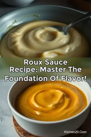 Roux Sauce Recipe: Master the Foundation of Flavor! : PIN FOR LATER Roux Sauce Recipe: Master the Foundation of Flavor!